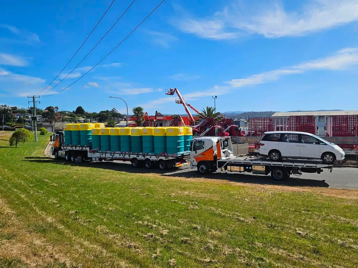 Beecheys Towing caravan towing in Launceston
